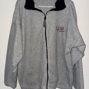 Gray 2008  USA Olympics Fleece Jacket XL
